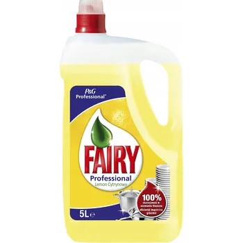Mycí prostředek Fairy 5l prostředek na mytí nádobí citronová náplň Professional
