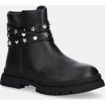 Dámské kozačky Dětské boty Garvalin černá barva, 251566 99X, EUR 29
