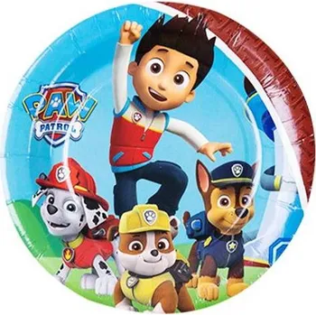 Párty papírové talíře 22cm 10ks Paw Patroll - Cakesicq | Cukrářské potřeby