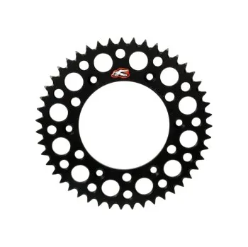 Řetězová sada pro motocykl Rozeta Renthal UltraLite Chainwheels Black Suzuki, Počet zubů 50