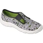 975Y183 - chlapecké bačkorky Befado šedé, SPORT 975Y183_35