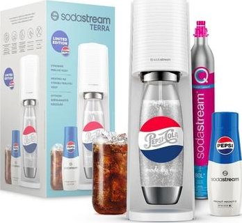 SODASTREAM TERRA White Pepsi Mpack, výrobník sodové vody