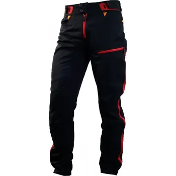 cyklistický dres Kalhoty dlouhé unisex HAVEN SINGLETRAIL LONG červené L