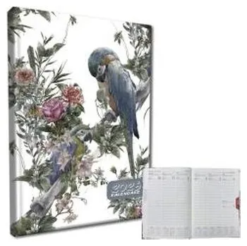 Diář Kalendarz 2026 A5 tygodniowy rozkładówka Papugi