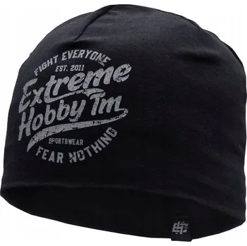 Čepice Extreme Hobby zimní čepice beanie černá velikost L/XL