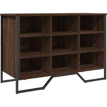 Botník VidaXL Botník, hnědý dub, 90x38x61,5 cm