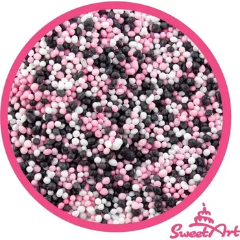 Jedlá dekorace na dort SweetArt cukrový máček Minnie mix (1 kg) ♡