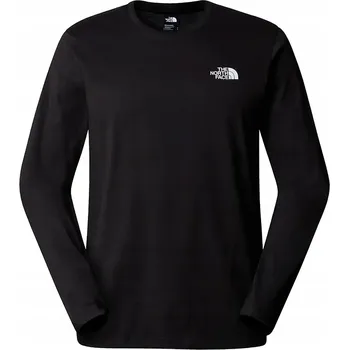 MIKINA THE NORTH FACE M L/S SIMPLE DOME TEE PÁNSKÁ ČERNÁ XS