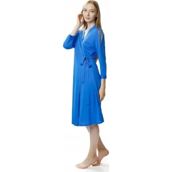 Podprsenka Elegantní dámský peniuár Wiktoria safírový, velikost 46