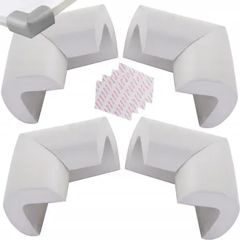 Obraz Ochrana rohů stolu nábytku šedá 4 kusy