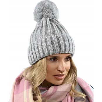 Čepice Alur zimní čepice beanie šedá, univerzální velikost