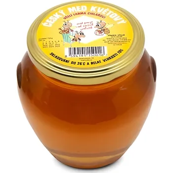 Včelí farma Cihlářovi Český med květový 750g