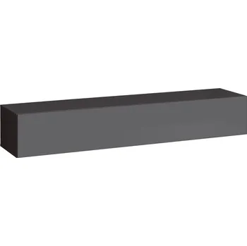 Komoda Spínač RTV 1 grafit / grafit lesk