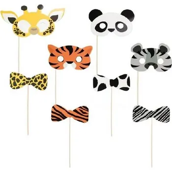 Rekvizity na focení zvířátka 8ks - Party Pal | Cukrářské potřeby