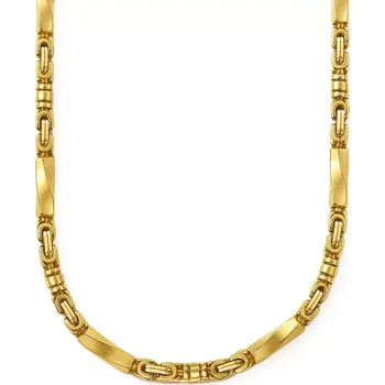 Náhrdelník Náhrdelník z chirurgické oceli Urban Frame Zlatý