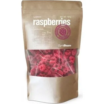 Sušená potravina Snack GymBeam LYOFILIZOVANÉ MALINY - 100 G 100 G