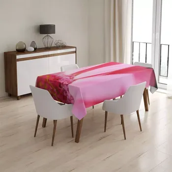 ubrus Sablio Ubrus Růžová gerbera - 90x90 cm