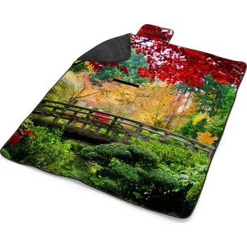 deka Sablio Plážová deka Most v parku: 200x140 cm