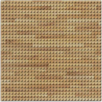 RC náhradní díl BRIXIES Plus 225.002 Designová podložka na stavění - dřevo 25,5 x 25,5 cm - expresní doprava