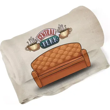 deka Sablio Deka Seriál přátelé CENTRAL PERK Gauč - 150x120 cm