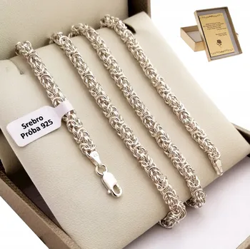 Náhrdelník STŘÍBRNÝ KRÁLOVSKÝ BYZANTSKÝ NÁHRDELNÍK RYZOST 925