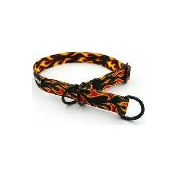 Obojek pro psa Polostahovací obojek Dog On Fire M/L