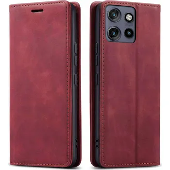 Pouzdro na mobilní telefon Flipové pouzdro Nstyl pro Motorola Edge 50 Neo červené