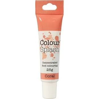 Gelová barva - Korál - 25 g | Cukrářské potřeby