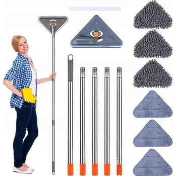 OTOČNÝ NASTAVITELNÝ TROJÚHELNÍKOVÝ MOP NA ČIŠTĚNÍ 63-216 CM