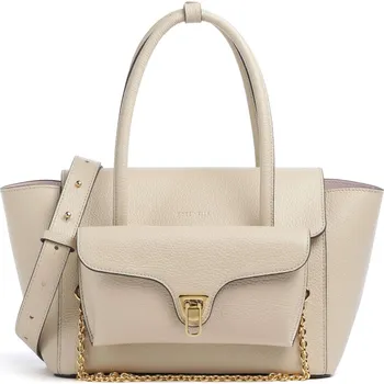 Kabelka Coccinelle Beat Double - Kabelka v písková, kůže, 50553209 | Kabelky pro ženy & muže