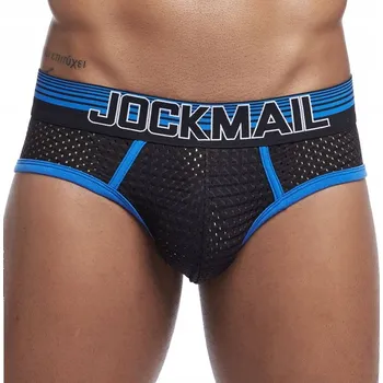 Slipy Pánské slipy JOCKMAIL z průsvitné síťoviny M