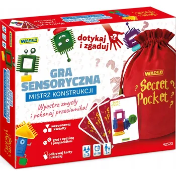 Desková hra Společenská hra Secret Pocket Mistr Konstrukce WADER
