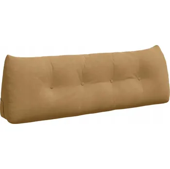 Polštář Polštář na záda Hnědá 140 x 24 x 50 cm samet