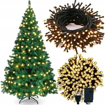 Vánoční dekorace Vánoční osvětlení na stromeček DOMAREX pro vnitřní použití, 13 m, 51 - 100 světýlek