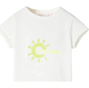 Dětské tričko s krátkým rukávem, krémové (ecru), velikost 140 Lumarko!