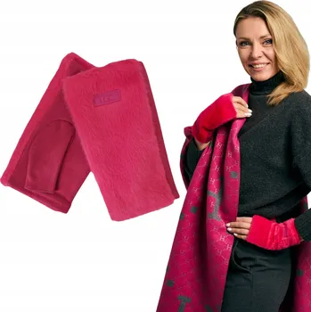 Podprsenka ST... TEPLÉ DÁMSKÉ PALČÁKY fuchsiove barvy S KOŽÍŠKEM – TEPLÉ a...