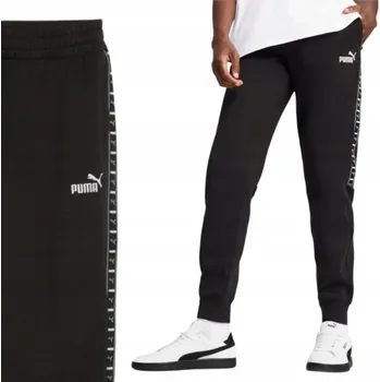Puma pánské tepláky ESS TAPE SWEATPANTS černé, velikost M