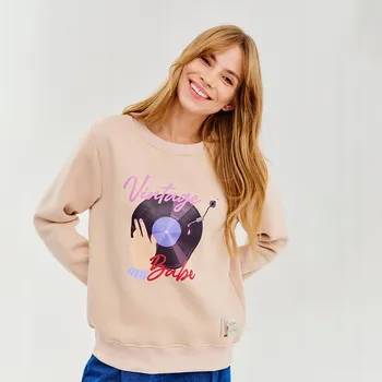 Dámská mikina NEONAIL x NAOKO Limitovaná edice Mikina VINTAGE BABE - Velikost M