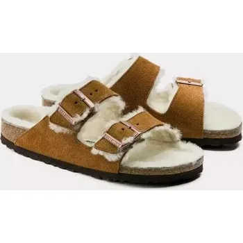 Dámské žabky Žabky Birkenstock Arizona Shearling Mink W 1001135 42