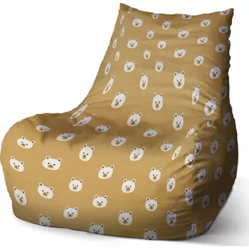 Sedací pytel Sablio Sedací vak Bean Roztomilí medvídci - 60 x 70 x 70 cm