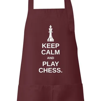 Kuchyňská zástěra Zástěra s potiskem Keep Calm and Play zástěra