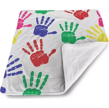 deka Sablio Deka pro miminko Barevné otisky - 80x100 cm