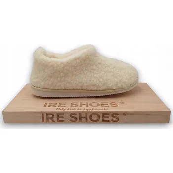 Dámské pantofle Pantofle vlněné pantofle z ovčího rouna IRE SHOES, zateplené, měkké, 38