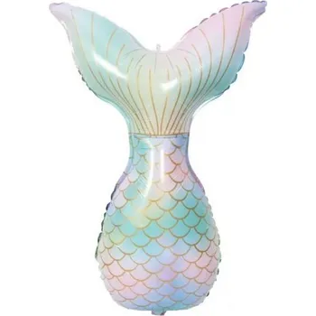 Fóliový balónek ocas mořské panny 82cm - Cakesicq | Cukrářské potřeby