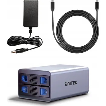 Box na SATA 2,5"/3,5" HDD/SSD disky 40 TB Unitek S1308A01-EU