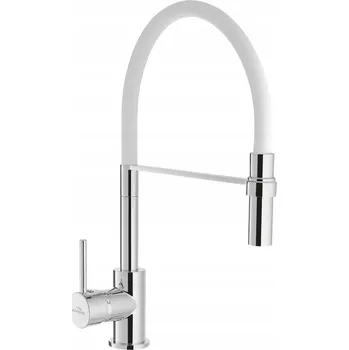 Vodovodní baterie Kuchyňská stojánková baterie Invena Kameleon bílá