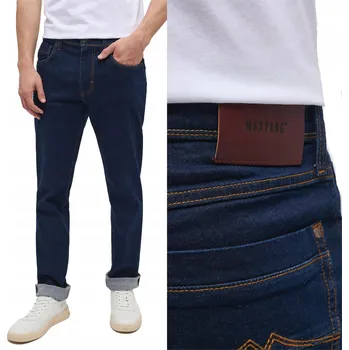 Pánské džíny Pánské džíny střihu straight Mustang Washington, velikost 34/32