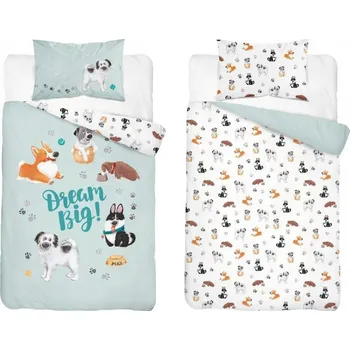 Povlečení Sada povlečení Detexpol 90 x 120 cm, vícebarevné