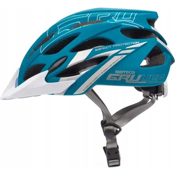 Cyklistická přilba NASTAVITELNÁ CYKLISTICKÁ PŘILBA METEOR GRUVER M 55-58cm síťka větrací otvory