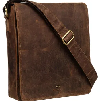 Kabelka Pánské crossbody Peterson PTN LARS-NSH hnědá + doprava zdarma